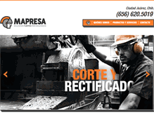 Tablet Screenshot of mapresasoluciones.com